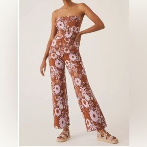 Anthropologie The Botanist Floral Jumpsuit worn once! Size 12